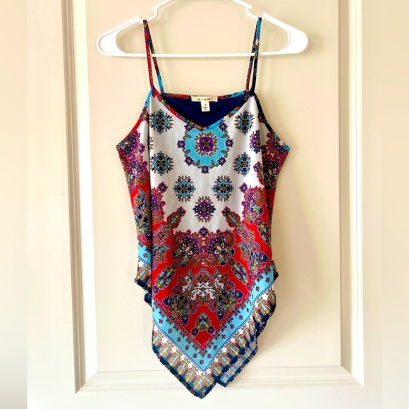 Bohemian Multicolor Camisole Top - Picture 1 of 4